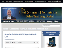Tablet Screenshot of ondemandseminarportal.com